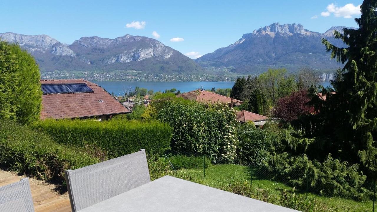 Appartement Semnoz - Vue Lac Sévrier Εξωτερικό φωτογραφία